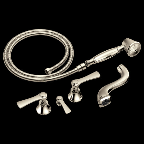 Brizo T70360 Rook Two-Handle Tub Filler Trim Kit With Lever Handles