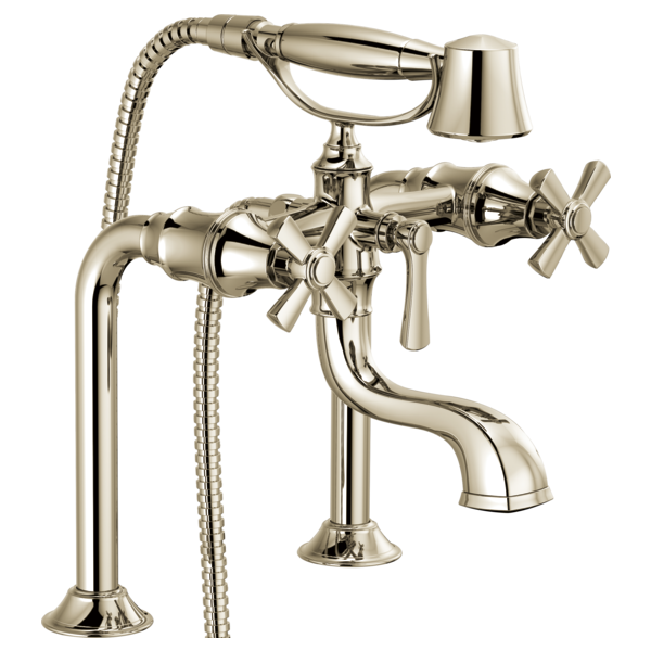 Brizo T70361 Rook Two-Handle Tub Filler Trim Kit With Cross Handles