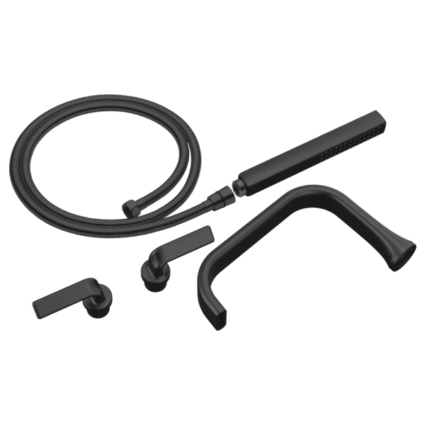 Brizo T70367 Allaria Two-Handle Tub Filler Trim Kit With Twist Lever Handles - Parent
