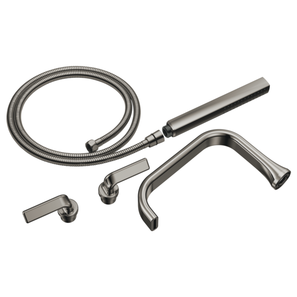 Brizo T70367 Allaria Two-Handle Tub Filler Trim Kit With Twist Lever Handles