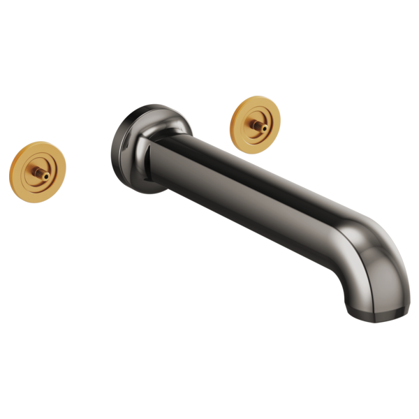 Brizo T70406-LHP Kintsu Two-Handle Wall Mount Tub Filler - Less Handles