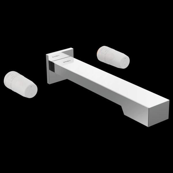 Brizo T70422-LHP Frank Lloyd Wright Two-Handle Wall Mount Tub Filler - Less Handles