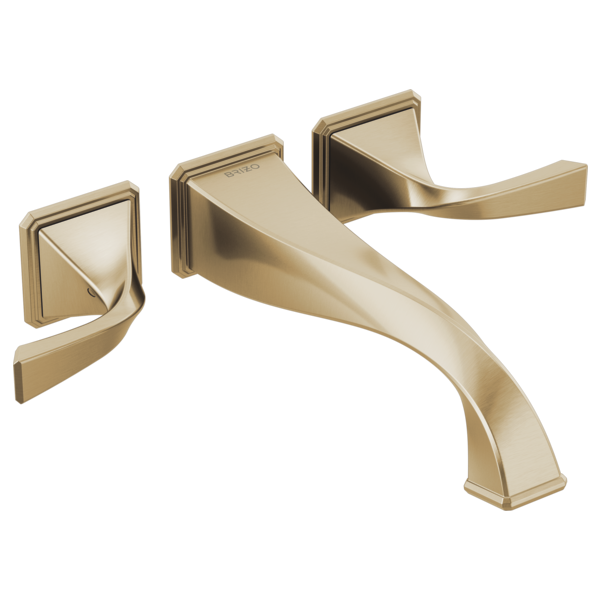 Brizo T70430 Virage Two-Handle Wall Mount Tub Filler