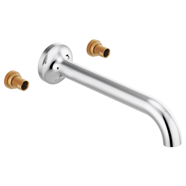 Brizo T70475-LHP Odin Two-Handle Wall Mount Tub Filler - Less Handles