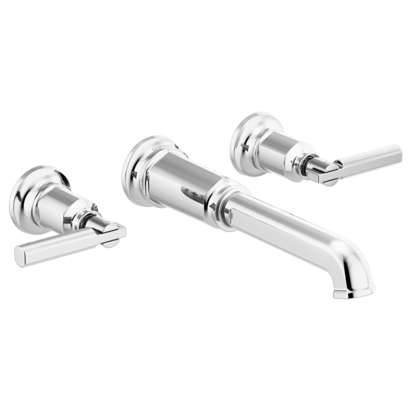 Brizo T70476-LHP Invari Two-Handle Wall Mount Tub Filler - Less Handles