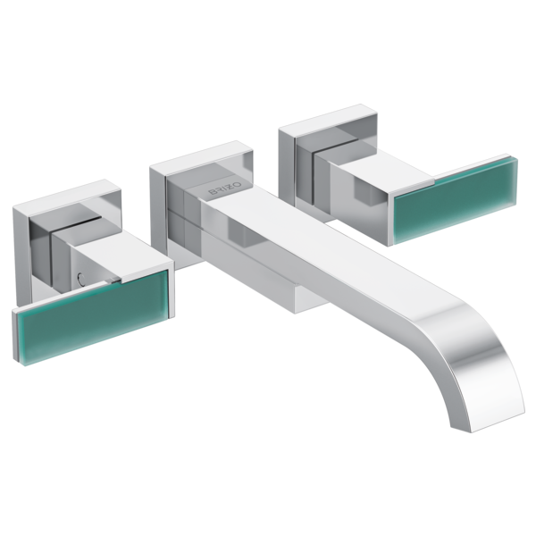 Brizo T70480-LHP Siderna Two-Handle Wall Mount Tub Filler - Less Handles