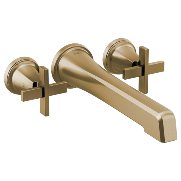 Brizo T70498-LHP Levoir Two-Handle Wall Mount Tub Filler - Less Handles