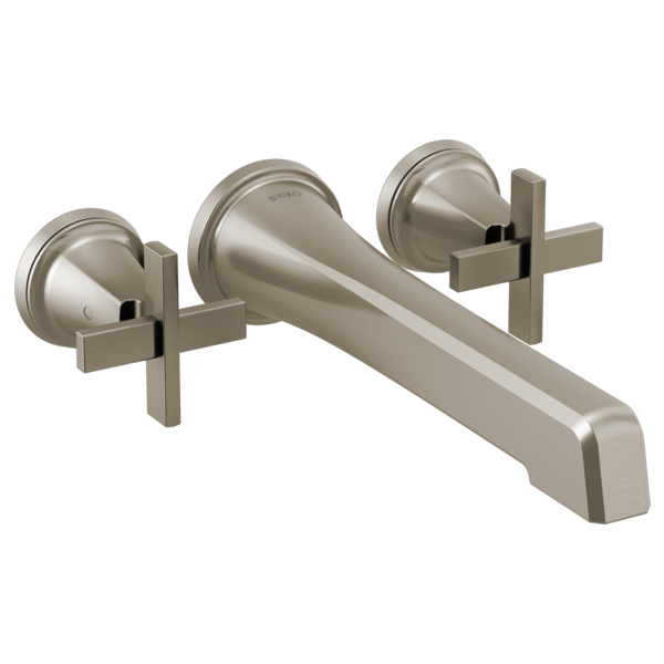 Brizo T70498-LHP Levoir Two-Handle Wall Mount Tub Filler - Less Handles