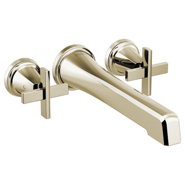 Brizo T70498-LHP Levoir Two-Handle Wall Mount Tub Filler - Less Handles