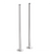 Brizo T71766 Kintsu Floor Mount Tub Filler Unions