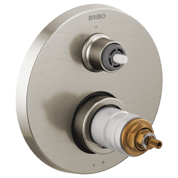 Brizo T75535-LHP Litze Tempassure Thermostatic Valve With 3-Function Diverter Trim - Less Handles
