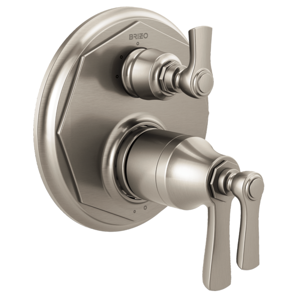Brizo T75561 Rook Tempassure Thermostatic Valve With 3-Function Diverter Trim