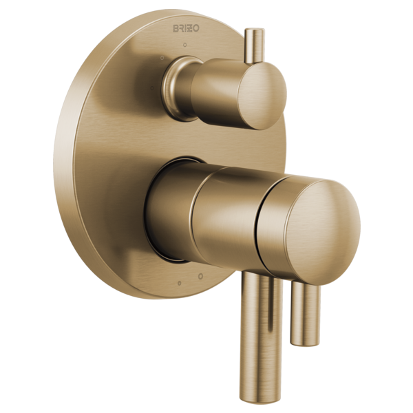 Brizo T75575 Odin Tempassure Thermostatic Valve With Integrated 3-Function Diverter Trim