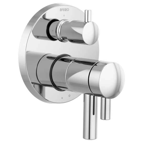 Brizo T75575 Odin Tempassure Thermostatic Valve With Integrated 3-Function Diverter Trim