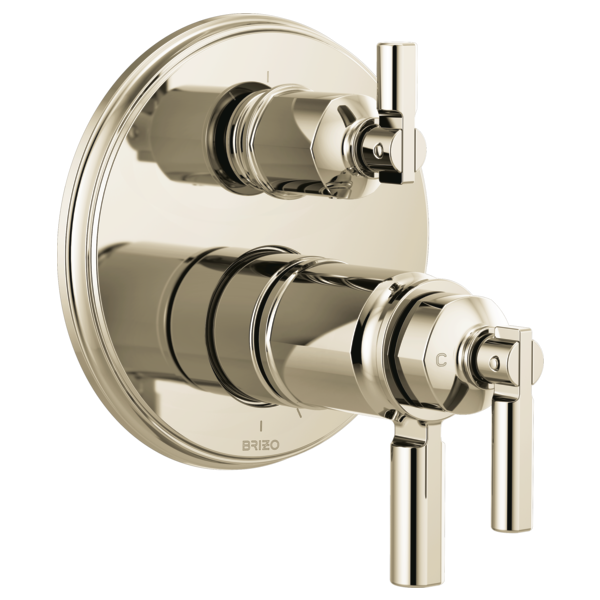 Brizo T75576 Invari Tempassure Thermostatic Valve With Integrated 3-Function Diverter Trim