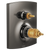 Brizo T75606-LHP Kintsu Tempassure Thermostatic Valve Trim With Integrated 6-Function Diverter Trim - Less Handles
