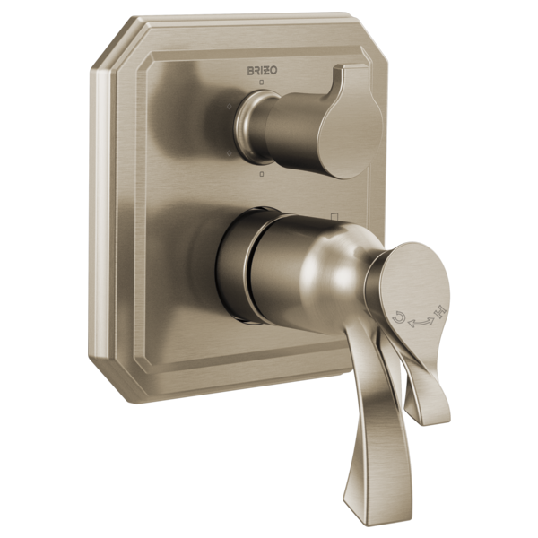 Brizo T75630 Virage Tempassure Thermostatic Valve With Integrated 6-Function Diverter Trim - Parent