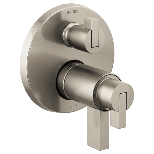Brizo T75635-LHP Litze Tempassure Thermostatic Valve With 6-Function Diverter Trim - Less Handles
