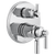 Brizo T75676 Invari Tempassure Thermostatic Valve With Integrated 6-Function Diverter Trim