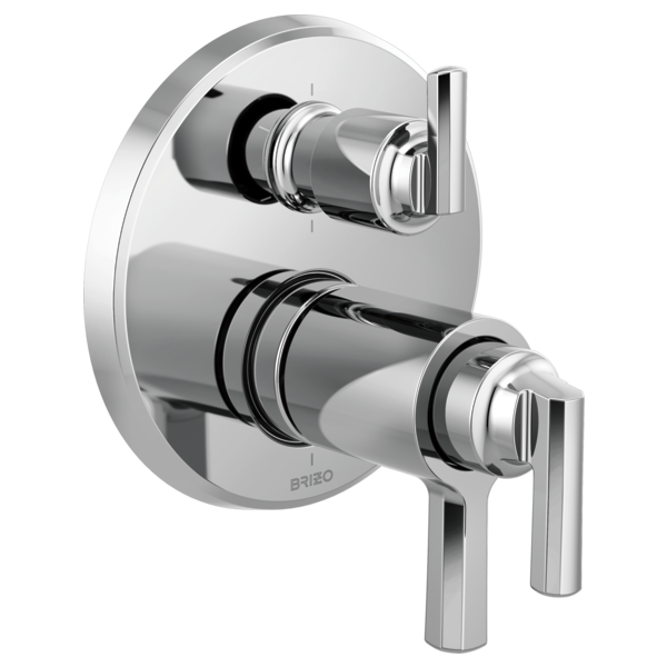 Brizo T75698 Levoir Tempassure Thermostatic Valve With Integrated 6-Function Diverter Trim