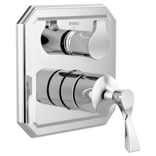Brizo T75P530 Virage Pressure Balance Valve With Integrated 3-Function Diverter Trim