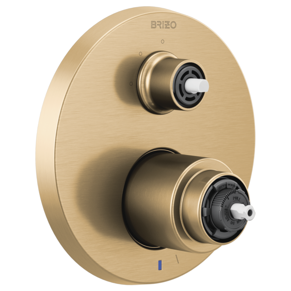 Brizo T75P535-LHP Litze Pressure Balance Valve With Integrated 3-Function Diverter Trim - Less Handles