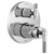 Brizo T75P535-LHP Litze Pressure Balance Valve With Integrated 3-Function Diverter Trim - Less Handles