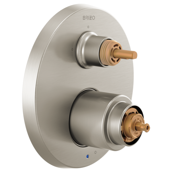 Brizo T75P575-LHP Odin Pressure Balance Valve With Integrated 3-Function Diverter Trim - Less Handles - Parent