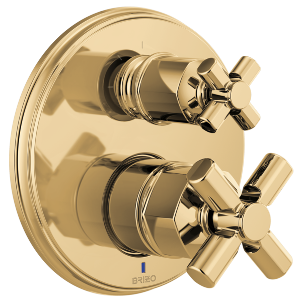 Brizo T75P576-LHP Invari Pressure Balance Valve With Integrated 3-Function Diverter Trim - Less Handles