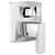 Brizo T75P588 Vettis Pressure Balance Valve With Integrated 3-Function Diverter Trim