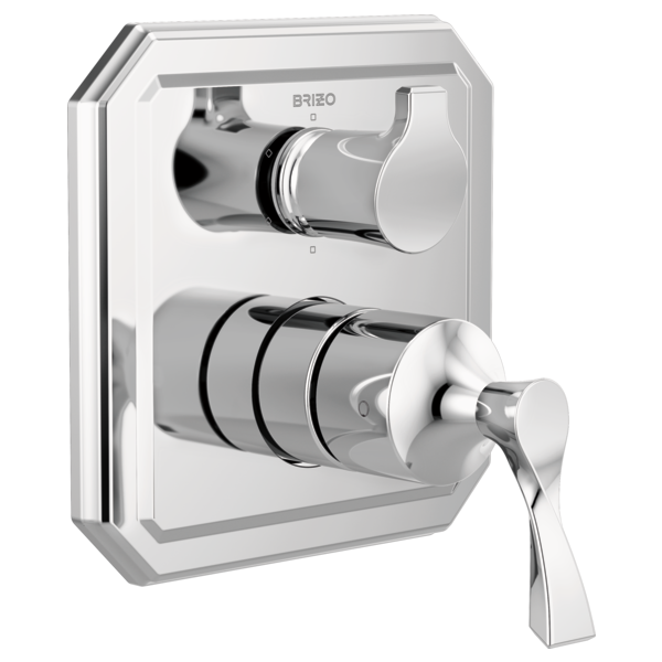 Brizo T75P630 Virage Pressure Balance Valve With Integrated 6-Function Diverter Trim