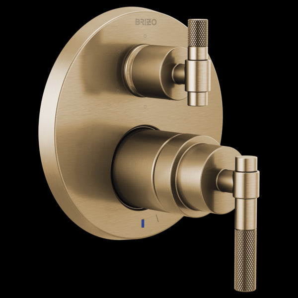 Brizo T75P635-LHP Litze Pressure Balance Valve With Integrated 6-Function Diverter Trim - Less Handles