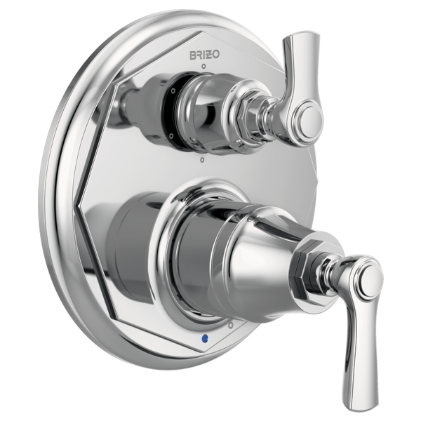 Brizo T75P660 Rook Pressure Balance Valve With Integrated 6-Function Diverter Trim