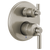 Brizo T75P676-LHP Invari Pressure Balance Valve With Integrated 6-Function Diverter Trim - Less Handles