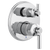 Brizo T75P676-LHP Invari Pressure Balance Valve With Integrated 6-Function Diverter Trim - Less Handles