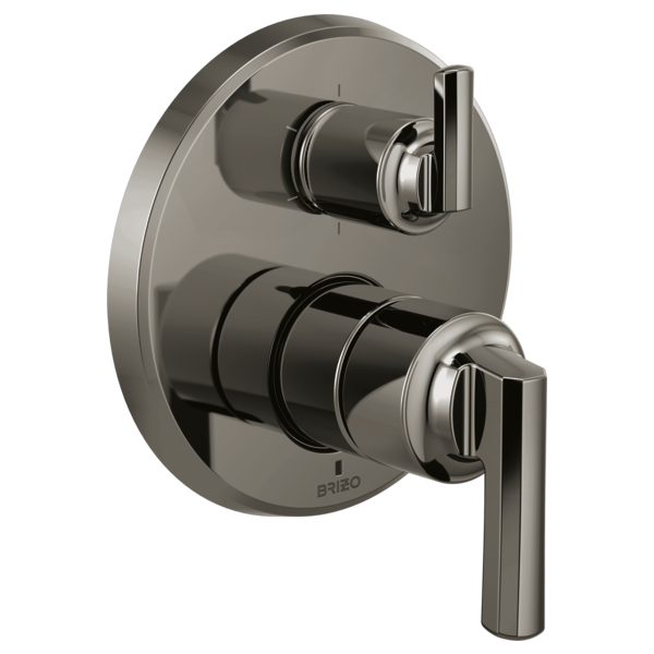 Brizo T75P698-LHP Levoir Pressure Balance Valve With Integrated 6-Function Diverter Trim - Less Handles - Parent