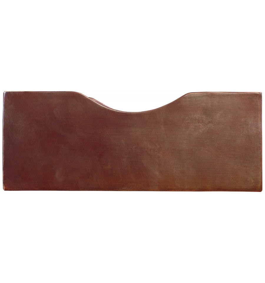 Thompson Traders BSDC-1212BC Legacy Bath Tribeca Handcrafted Bath Sink with drain cover Non-Hammered Black Copper