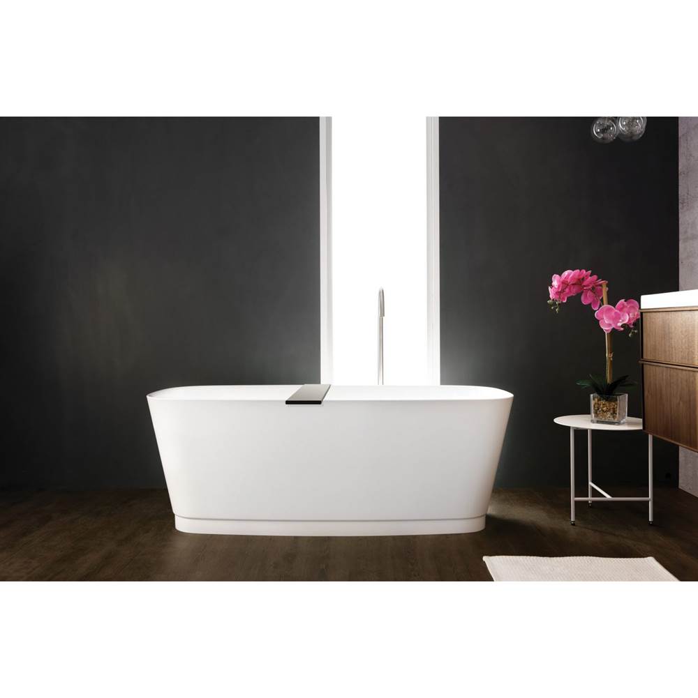 Wet Style BST01-WHNT-COP Straight Bath 58 15/16 X 27 15/16 X 21 1/16 - Fs - Wh Drain Nt O/F - Parent