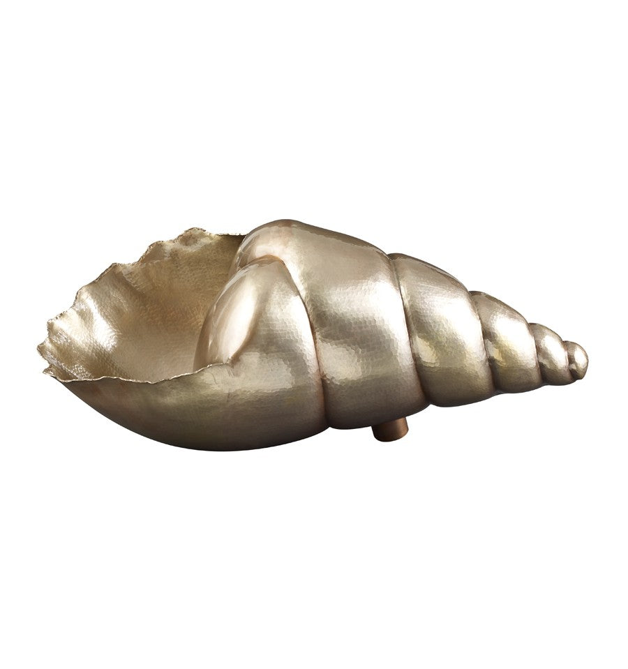 Thompson Traders BSV-2211ASG Masterpiece Marco Turreted Handcrafted Shell Shaped Vessel Sink Antique Satin Gold