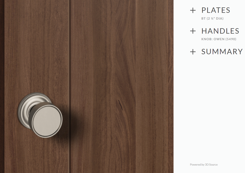 Ashley Norton BT.5490.42.4 Owen Full Dummy - Satin Nickel