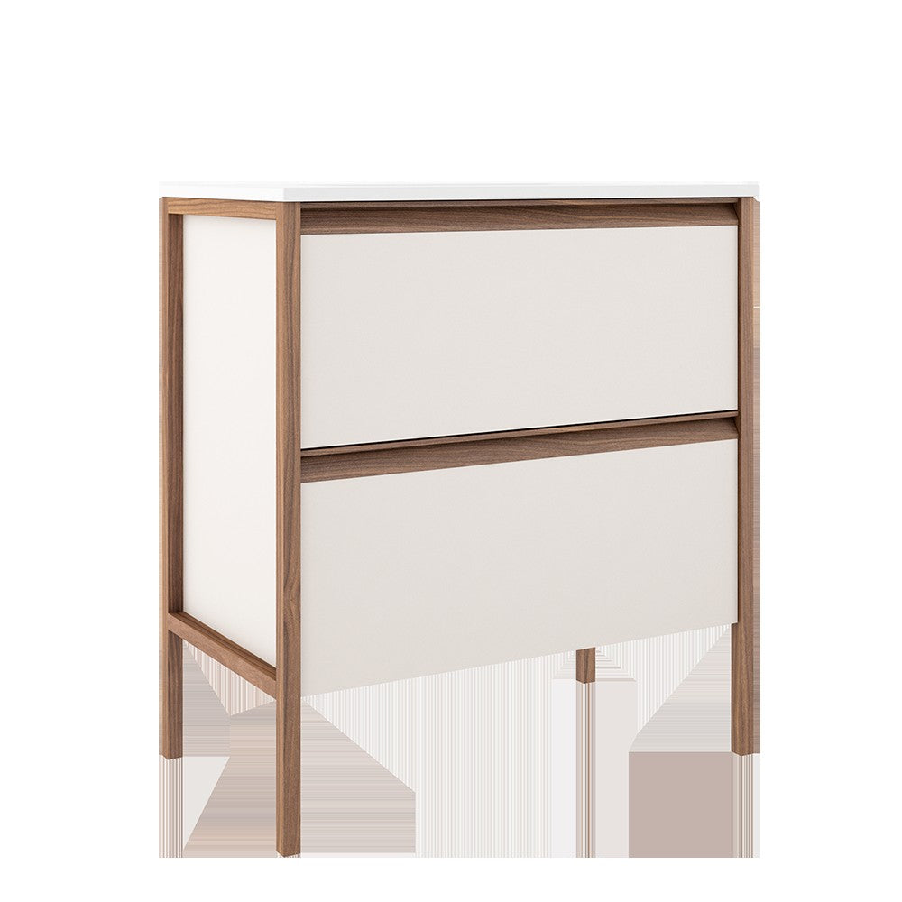 ICO Bath Tempo Two Drawer Freestanding Vanity