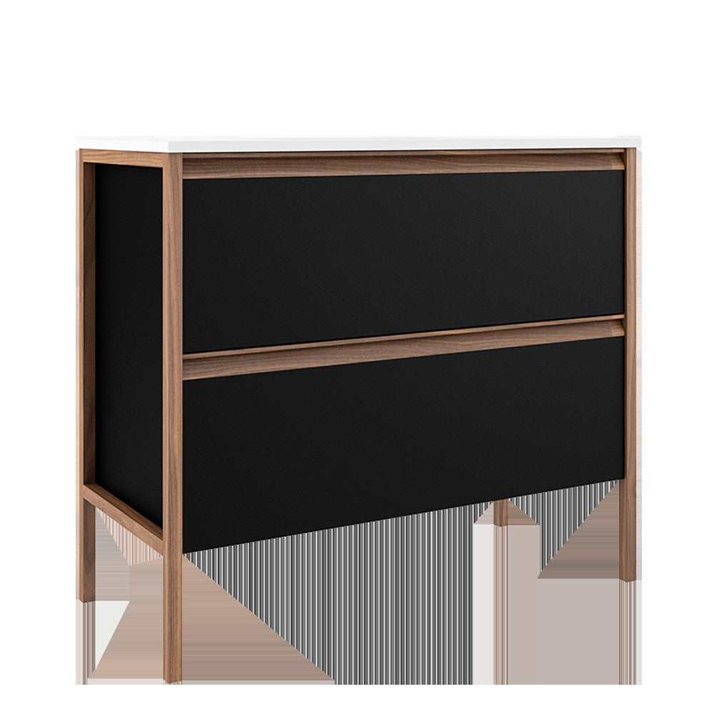 ICO Bath Tempo Two Drawer Freestanding Vanity