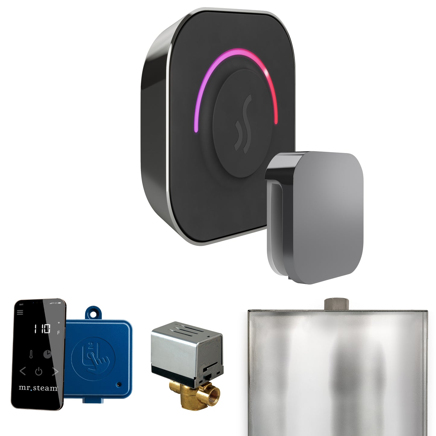 Mr. Steam BT ButlerTouch Steam Shower Control Package with TempoTouch Control and Steamhead