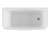 Bain Ultra BVFCHW0LT VIBE 58 x 28 BACK TO WALL Thermomasseur Air Bath Tub - Parent