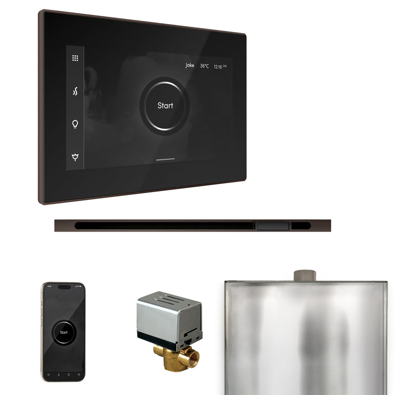 Mr. Steam BXL XButler Steam Shower Control Package with iSteamX Control and Linear Steamhead
