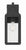 Crystorama BYR-80101-MK Byron 1 Light Outdoor Wall Mount - Matte Black