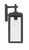 Crystorama BYR-80102-MK Byron 1 Light Outdoor Wall Mount - Matte Black
