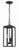 Crystorama BYR-80105-MK Byron 3 Light Outdoor Pendant - Matte Black
