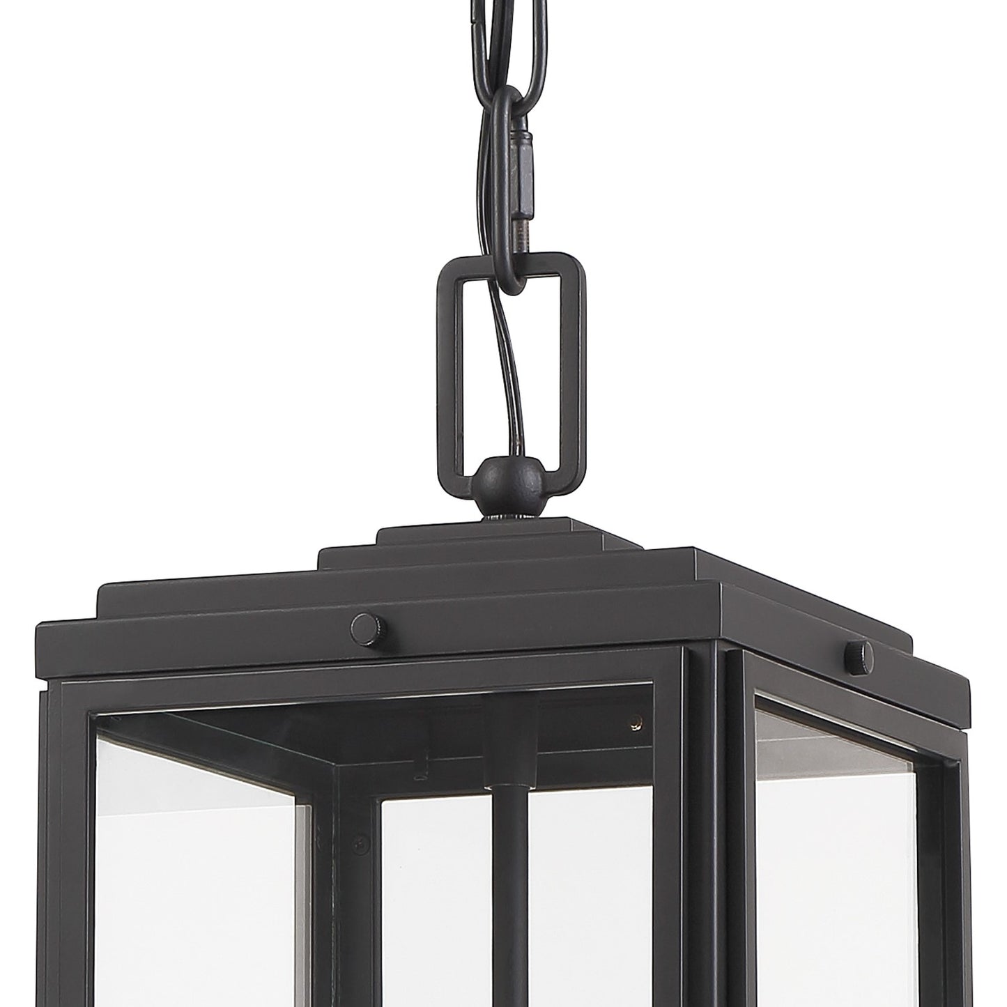 Crystorama BYR-80105-MK Byron 3 Light Outdoor Pendant - Matte Black