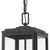 Crystorama BYR-80105-MK Byron 3 Light Outdoor Pendant - Matte Black